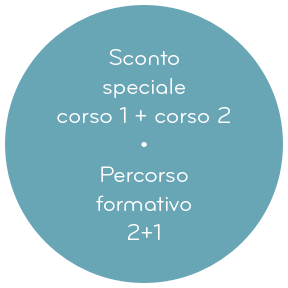 Sconto speciale corso 1 + corso 2 - Percorso formativo 2+1